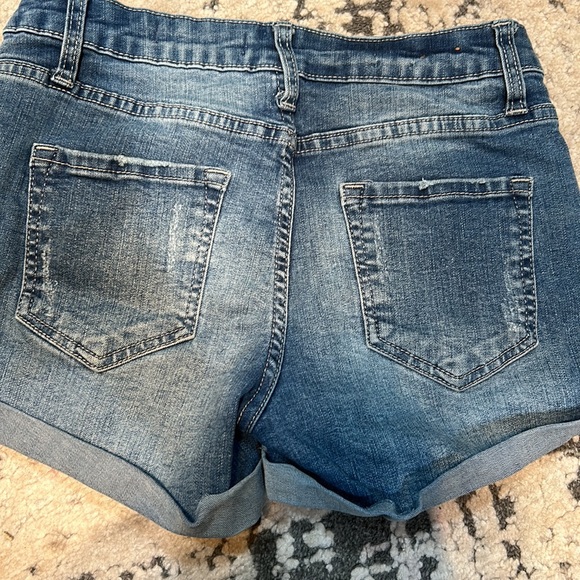 Dark blue short shorts - Picture 2 of 3